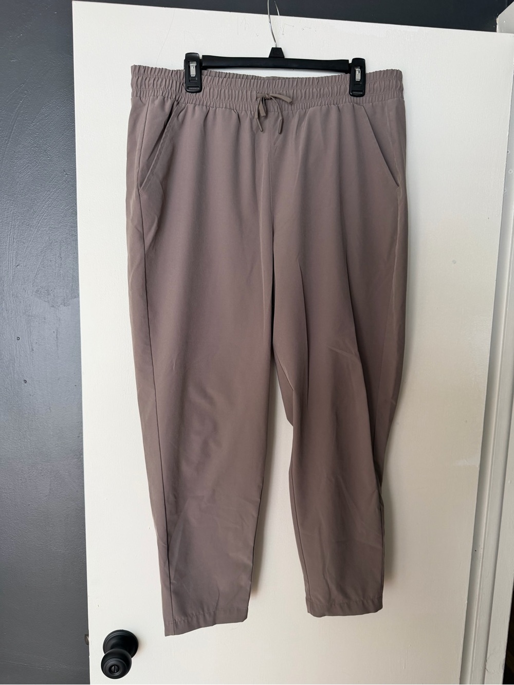all in motion Men's Elastic Waist Joggers in Taupe